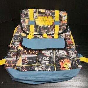 Star Wars Backpack One Size Multicolor Comic Print Adjustable Straps SciFi‎